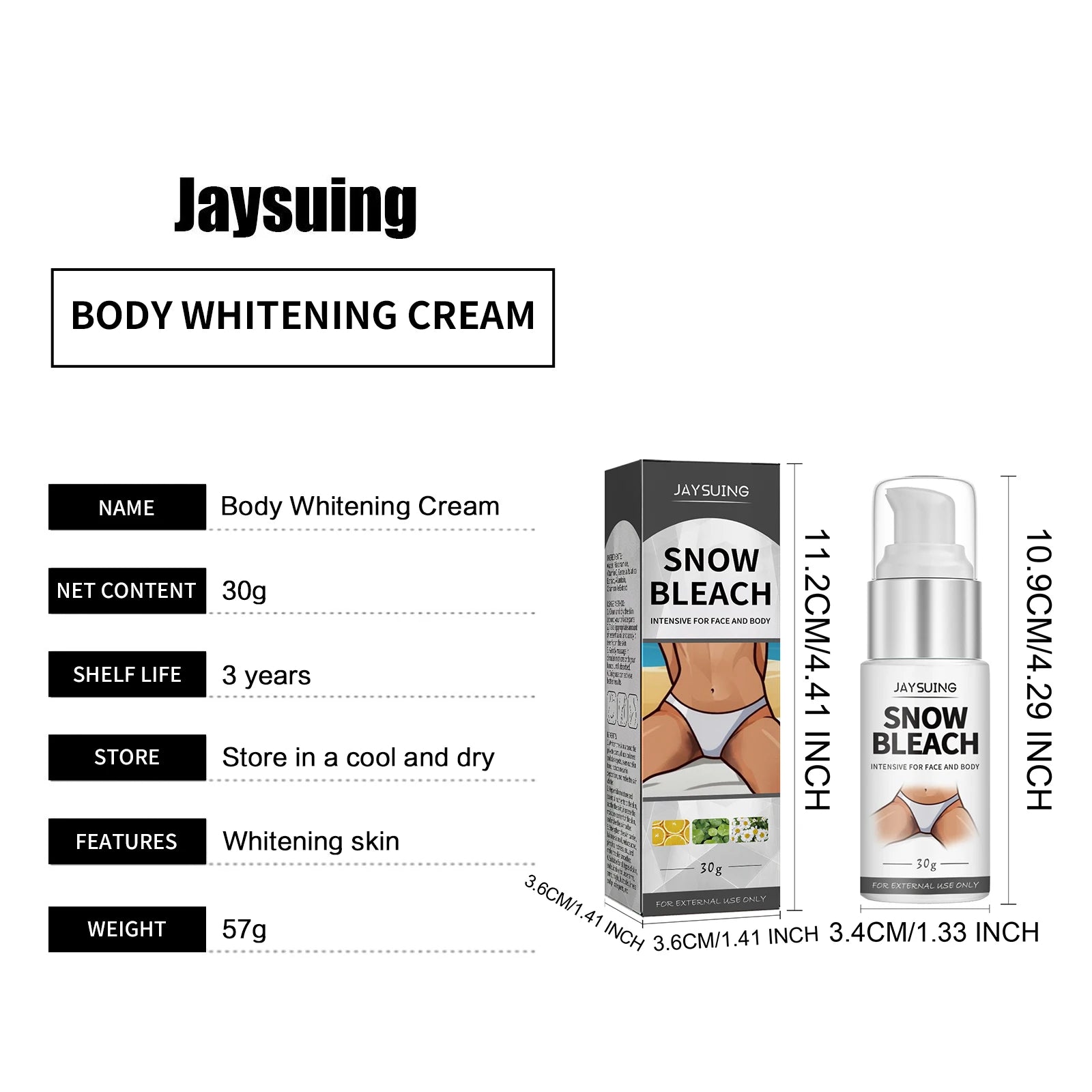 Face Body Whitening Cream Private Part Armpit Elbow Bleaching Eliminate Ac-ne Mark Dark Sp-ot Melanin Moisturizing Lighten Serum