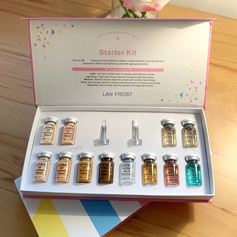 Korea 8ml BB Cream CC Glow Beginner Starter Facial Foundation Hyaluronic Acid  Essence Skin Care Beauty