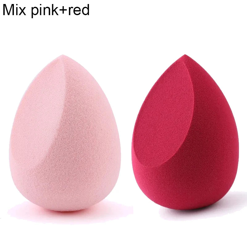 20/5/1pcs Makeup Sponge Concealer Smooth Cosmetic Powder Puff Cut Shape Foundation Water Drop Bevel Make Up Blender Tools