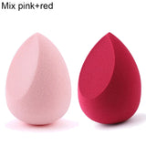 20/5/1pcs Makeup Sponge Concealer Smooth Cosmetic Powder Puff Cut Shape Foundation Water Drop Bevel Make Up Blender Tools