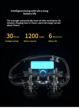 Deep Scalp Massager Head Cleaning Massager Also Suitable for Pets Electric Massage Tool Washable and Portable