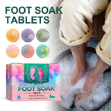 Bubble Foot Bath Ball Exfoliating Moisturizing Relief Stress Fragrances Aromatherapy Shower Bathing Foot Spa Foot Bath Salt 6pcs