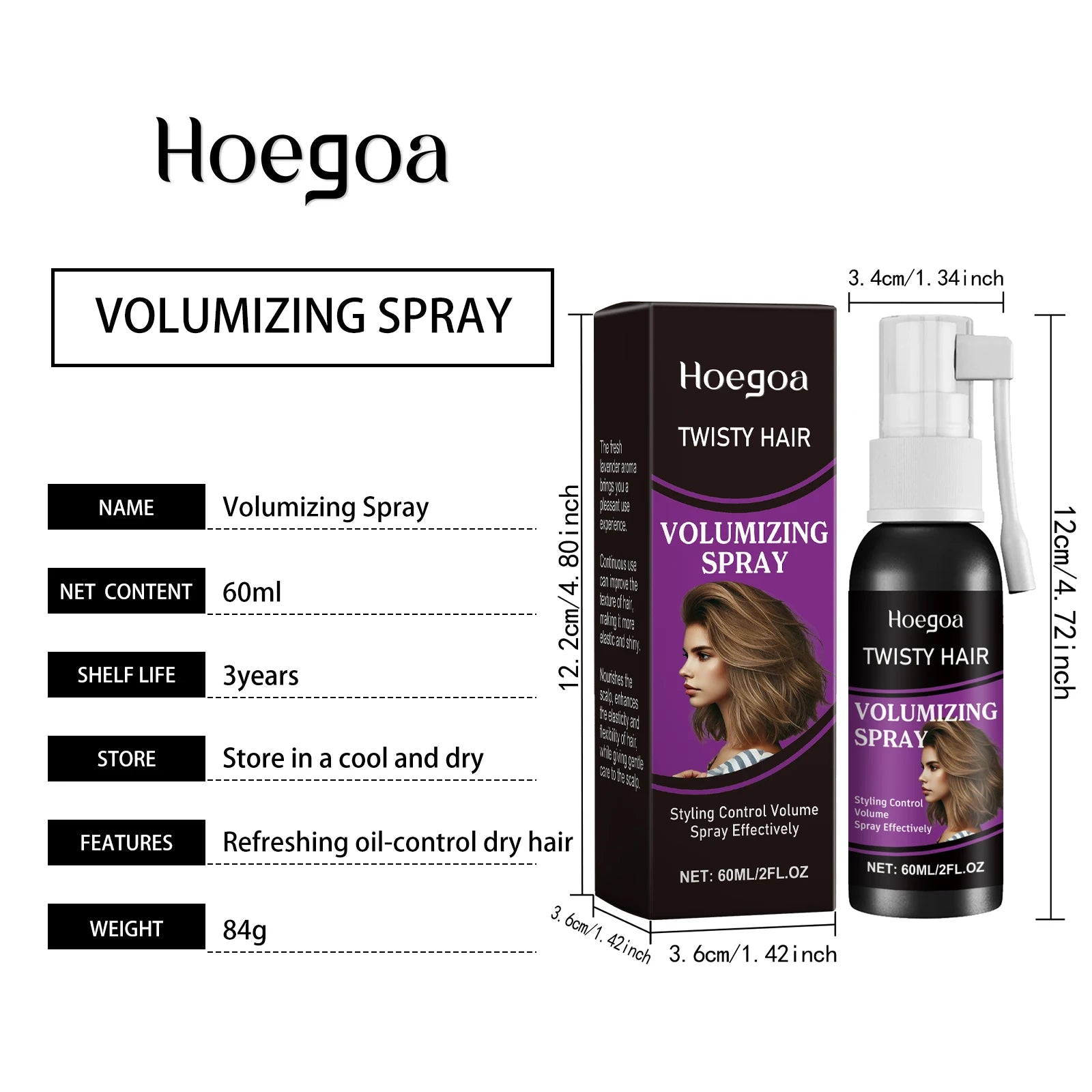 Volume Boosting Hair Spray With Collagen For Root Lift Lightweight Formula Non Sticky Feel All Day Freshness Fine Flat Oily