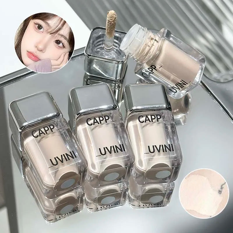 Cappuvini Crystal Ice Concealer Cream Covers Dark Circles And Acne Scars Brightens Skin Tone And Contours For Daily Makeup