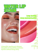 6-tone moisturizing lip gloss luminous oil lip gloss, moisturizing transparent liquid lip gloss, natural lip enhancer, make lips