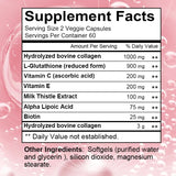 Daitea Hydrolyzed Collagen Supplement – Supports Healthy Skin, Joints, Hair, Nails - Antioxidant - Dietary Supplement