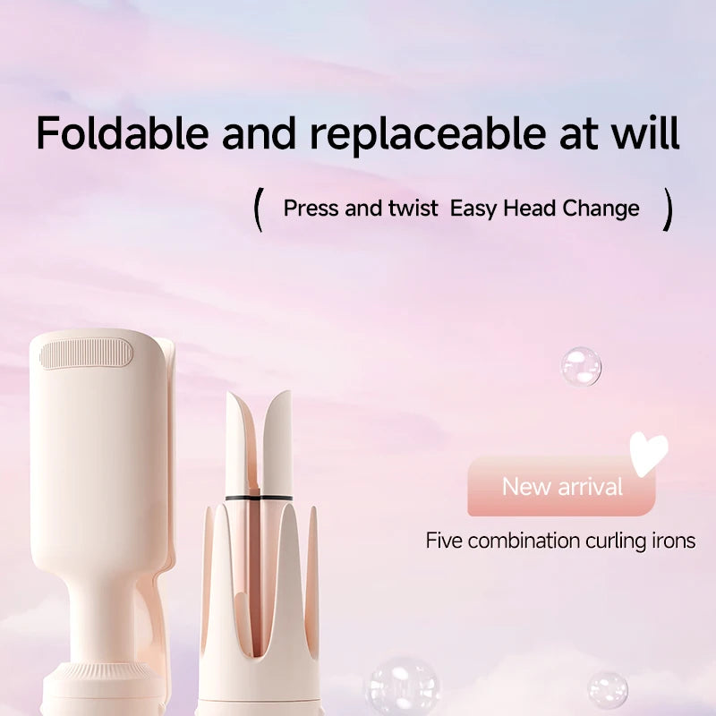 32MM Automatic Hair Curler Auto Rotating Ceramic Hair Roller 40mm Big Waver Professional Curling Iron Curling Wand Hair Waver