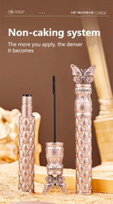GECOMO Butterfly Flying Volume Mascara Curl Long-lasting Makeup Thin Brush Eyelash Primer Shape