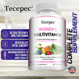 Women's Multivitamin Multimineral Capsules - Magnesium Biotin Calcium Selenium, Supports Skin Nails Joint Bone Immune Energy