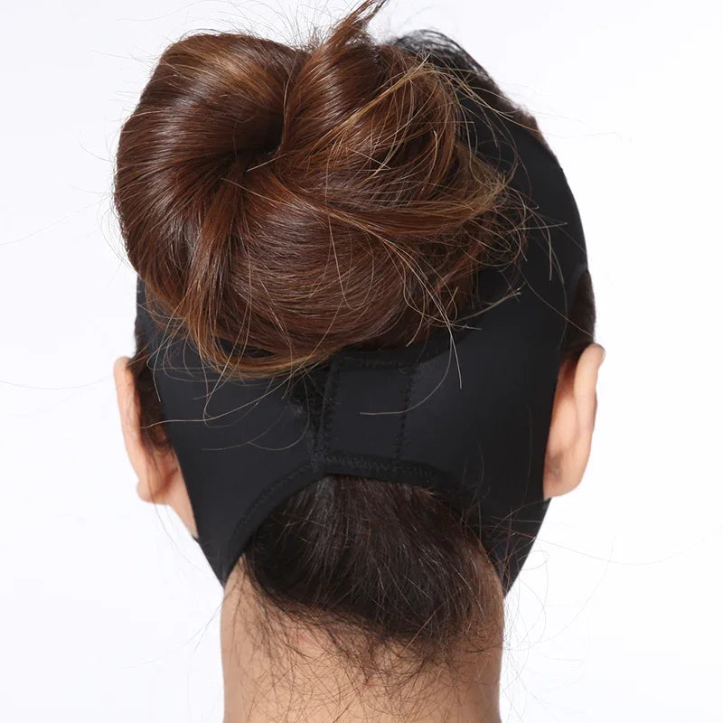 V Line Face Lifting Bandage Elastic Facial Contour Shaper for Jawline Double Chin Cheek Support Women Skin Care Beauty Tool