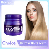 Anti Frizz Straightening Hair Cream Deeply Nourish Improve Dry Split Ends Reduce Breakage Smooth Conditioner Keratin Hair Mask