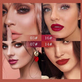 3 Pcs Matte Lipstick Lip Gloss Sets Long-Lasting Non-Fading Waterproof Non-stick Cup Exquisite Gift Everyday Holiday Universal