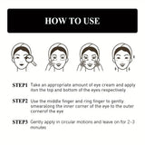 Caffeine Eye Cream with 15% Vitamin C to Lighten dark circles and Tighten Skin Instant Eye Repair Essence Women's Eye Care