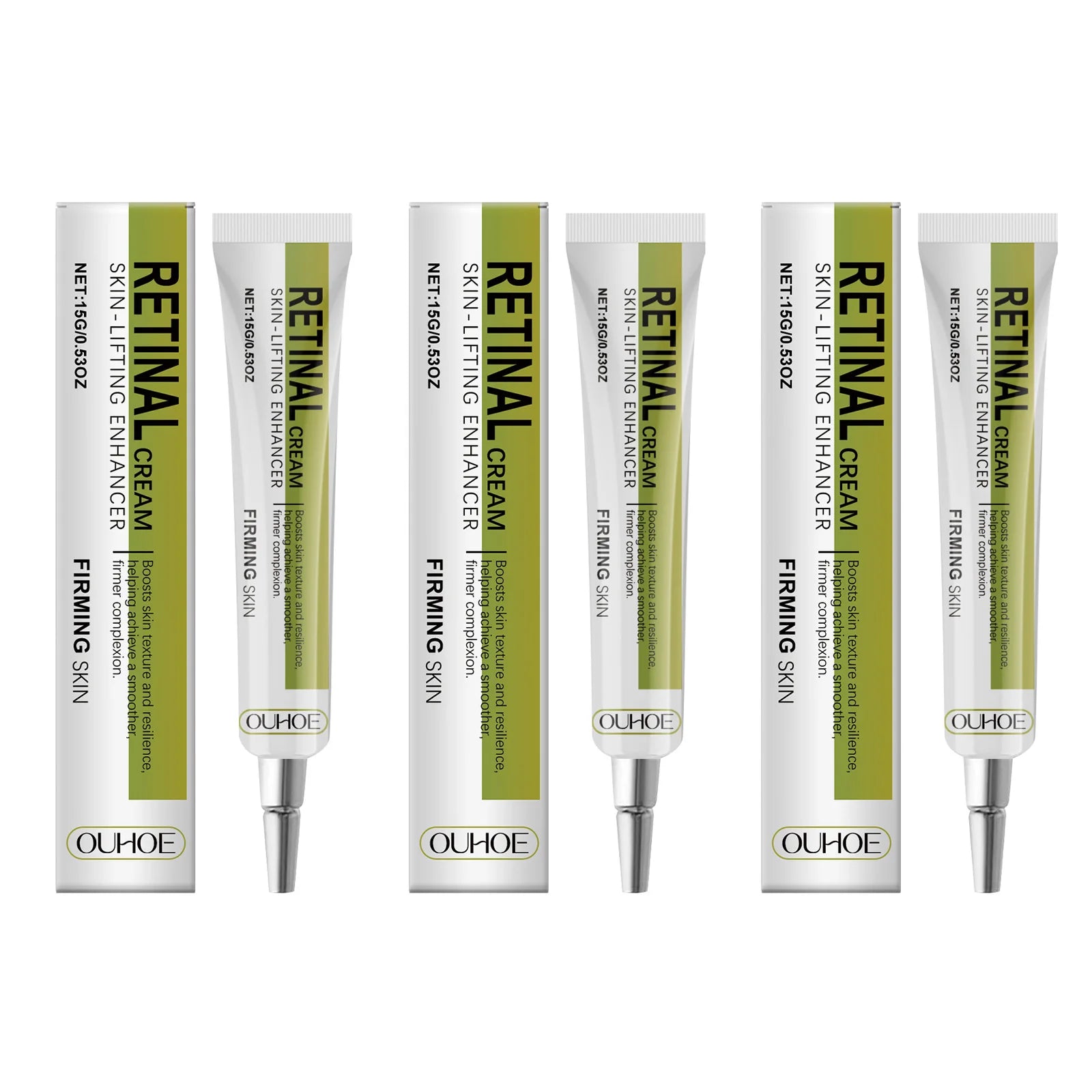 Retinol Cream Smoothing Wrinkle Firming Hydrating Barrier Support Radiant Fade Fine Lines Moisturizing Tightening Face Cream