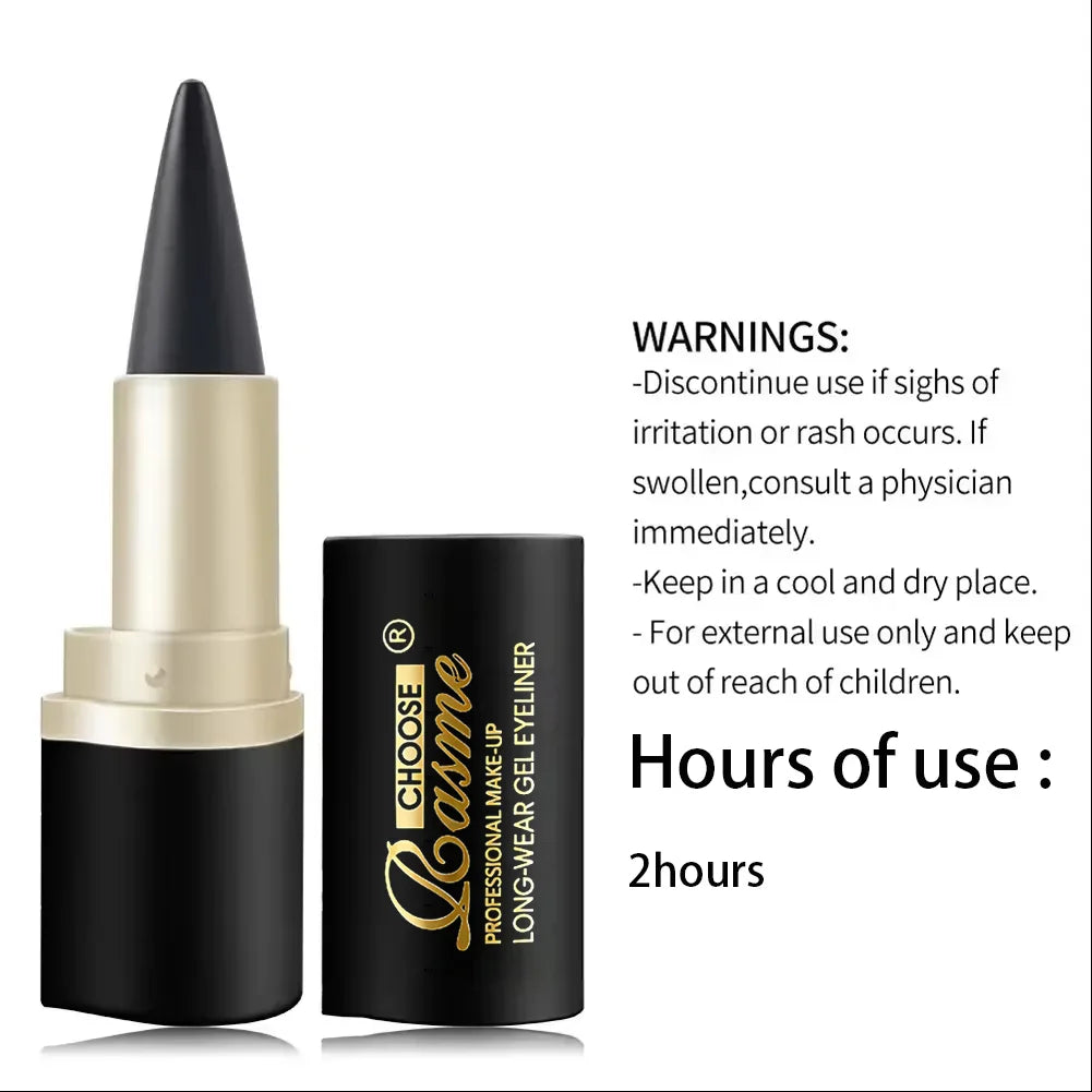 Creamy Texture Eyeliner, 1 Count /2 Counts Easy Coloring Sweat Proof High Pier Pencil, Daily Makeup Accessories for Women and Gi