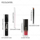 7PCS/SET Halloween Face And Lip Paint Set, 2 Paint Pens, 3 Liquid Lip Colors, 1 Detail Brush, 1 Beauty Tool, Quick-Dry Smudge-Proof Formula, Long-Wear Non-Sticky Finish, Great for Spooky Holiday Looks