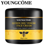 Queen Bee Venom Anti-Aging Face Cream - Collagen Boost & Deep Hydration, Wrinkle Reduction, Day/Night Moisturizer for All Skin