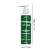 Mint Foot Cream - Moisturizes Skin - Alcohol-Free, Dry Feet Care Cream for Men and Women - Suitable for Dry Feet | Mint Foot Cream