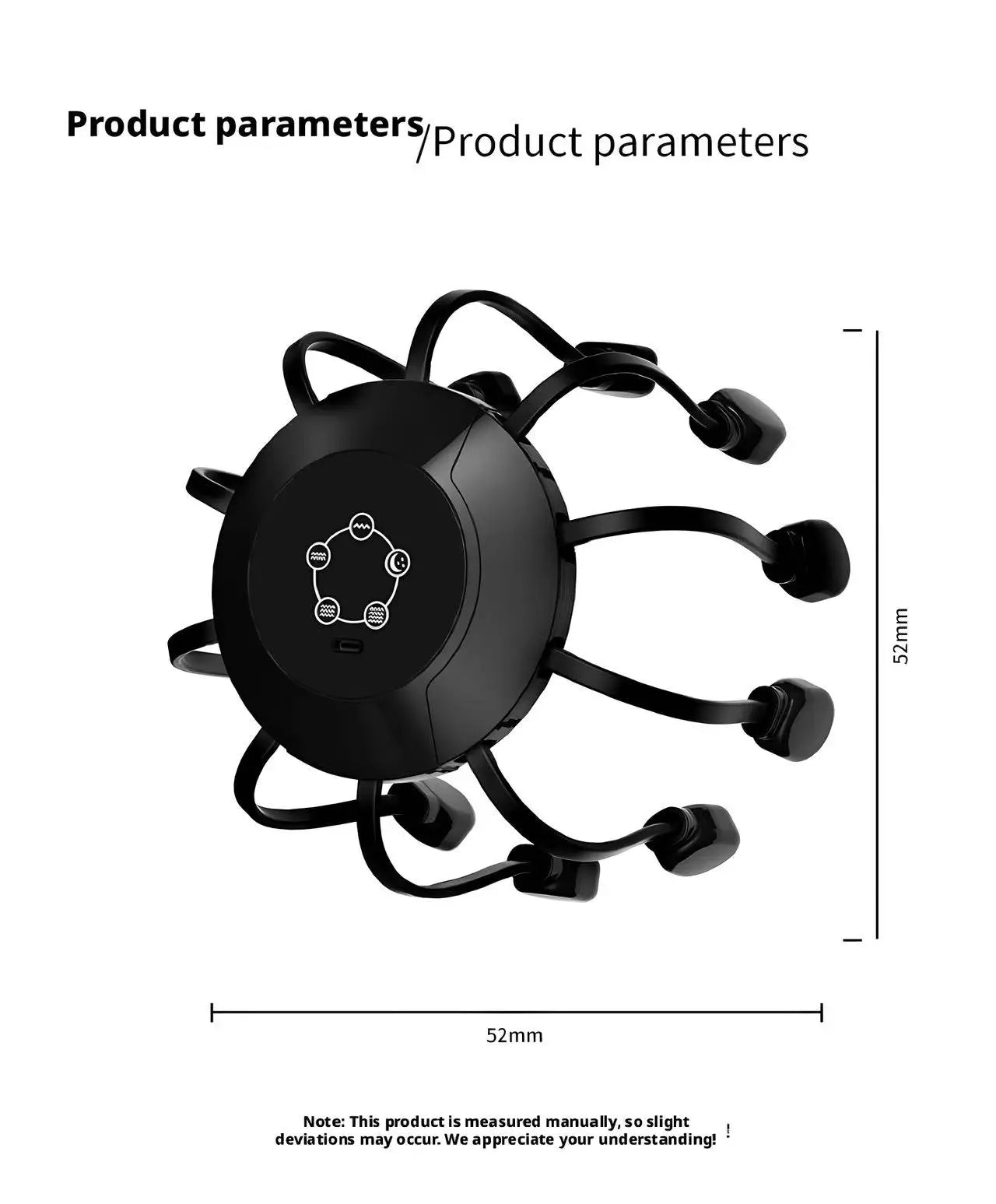 Electric Octopus Head Massager 10/14 Claws Smart Scalp Massage Device Relax Stress Relief Deep Tissue Home Head Spa Massager