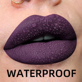 19 colors Matte Velvet Lip Gloss Waterproof Liquid Lipstick Nude Black Lips tint Makeup Lip Glaze Cosmetics Red Lip Stain Beauty