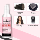 LOCKMIO 60ml Melting Spray Long Lasting Fast Drying Secure Hold Invisible Safety Ingredients Protect Scalp Skin Wig  Lace Front