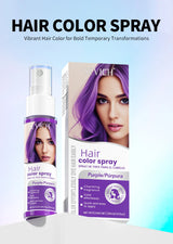 Hair Color Spray Long Lasting Hair Dye Spray Instant Hair Salon Multi Color Hair Colour Cream for Festive Party Socccer Fan Gift