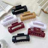 Silicone Flexible Hair Claw Clips, Nonslip Large Bendable Claw Clip | Soft Hair Grip Hairclips for Thin and Thick