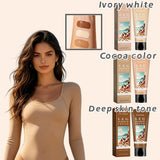 Instant Body Bronzer Foundation Makeup Cream Sun-Kissed Glow Bronzing Tint with Hyaluronic Acid Blurring Body Luminizer 100ml
