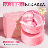 80 Pieces of Niacinamide Collagen Eye Mask, Anti-Dark Circles, Whitening, Anti-Wrinkle, Moisturizing, Anti-Aging Eye Patches