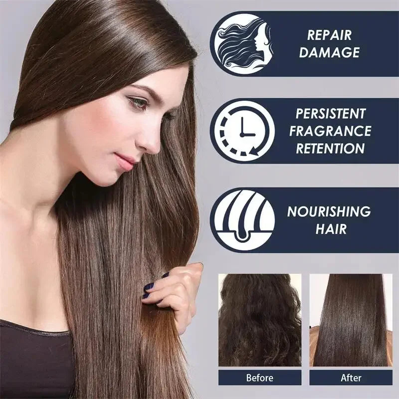 Magical Keratin Hair Mask Professional Fast Repairing Damaged Frizzy Hairs Soft Smooth Shiny Permanent Straightening Hair Care