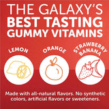 Children's Multivitamin Gummies - with Vitamin C, Omega-3 Fish Oil - Boosts Immunity and Supports Brain Health