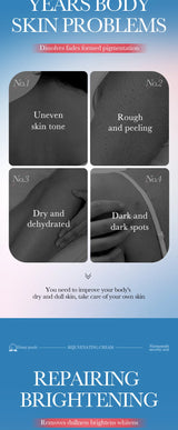 Brighten Body Cream Improve Dark Skin Armpit Thigh Inner Joint Lightening Intimate Area Underarm Body Care Private Parts Lotion
