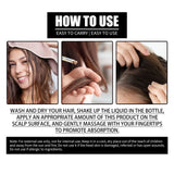 Biotin Hair Oil Collagen Scalp Serum Strengthening Treatment Natural Rosemary Ginseng Extract Thicker Volume Care For All Types
