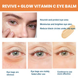 Vitamin C Eye Balm Moisturizing Eye Bag Removal Dark Circles Reduce Fine Lines Anti Puffiness Brightening Eye Cream Stick
