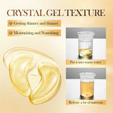 20Pcs=10Pairs Gold Collagen Crystal Eye Mask Skincare Eye Patches Firming Moisturizing Nourishing Eye Skin Care Products