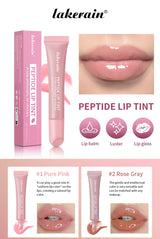 10ml Mirror Lip Glaze Moisturizes Jelly Lip Enrichment Oil Lasting Water Light Glass Lip Oil Remove Line Lip Protection Serum