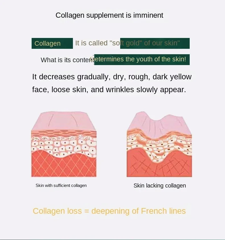 5pcs*30ml Hot Sale Seaweed Collagen Filling Crystal Mask Replenishing Fruit Jelly Skin Transparent Mask Skin Care Masque