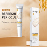 BIOAOUA Rice Whitening Eye Cream Moisturizing Reduce Dark Circles Lift Firm Brightening 20g