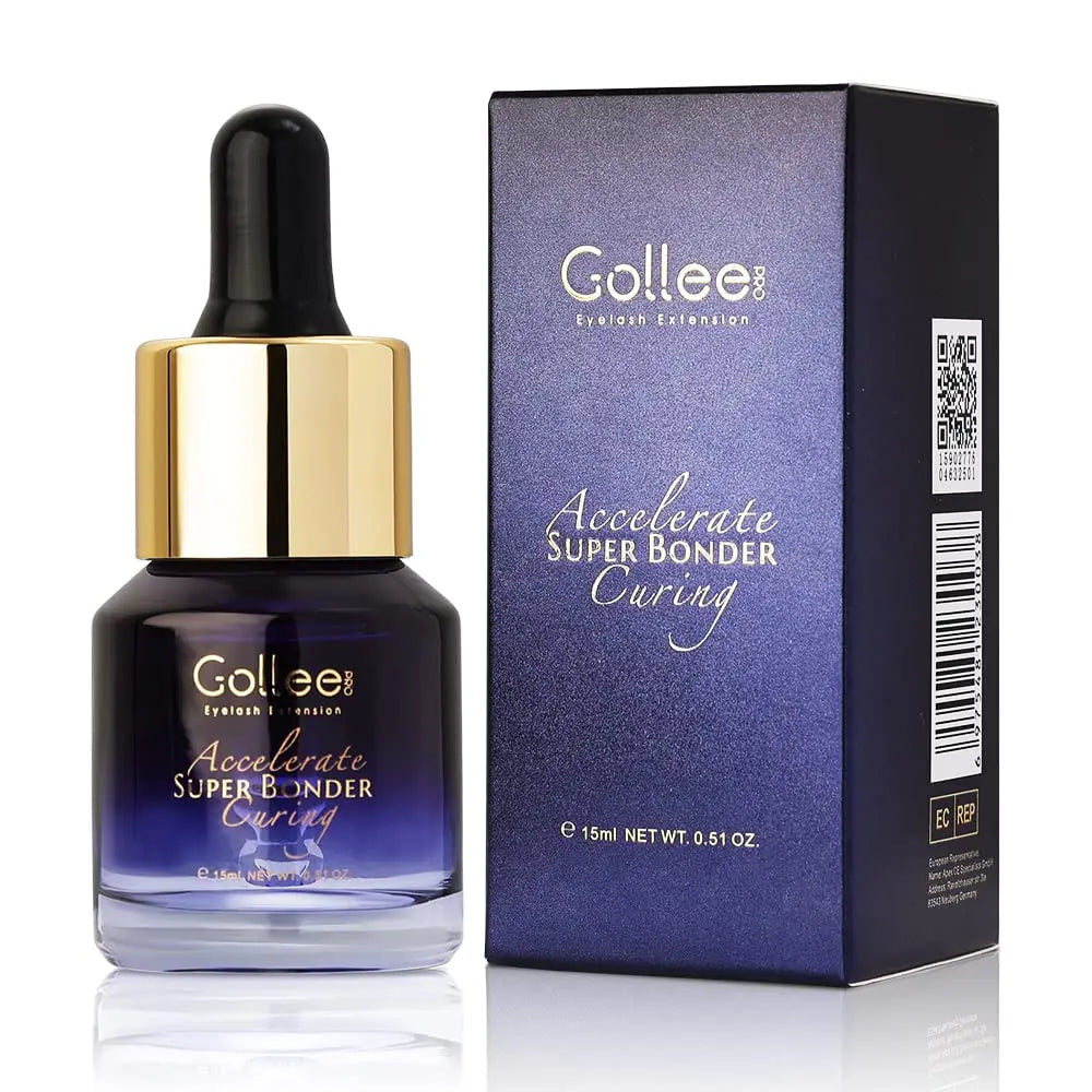 Gollee Super Bonder After Eyelash Extension Lash Sealant Help Glue Bond Better Glue Primer 2s Fast Drying Time No Wait