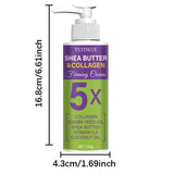 YUITIKUE 5X Shea Butter Firming Cream 150g - For Multi-Body Sculpting, Tightens, Moisturizes & Glows, Workout Enhancer