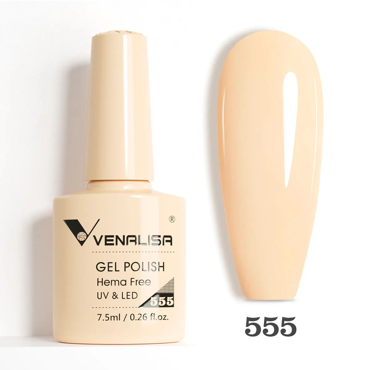 Venalisa HEMA TPO FREE Nail Gel Polish Glitter Gorgeous Full Coverage Soak Off UV LED French Nail Jelly Pink Nude Collection