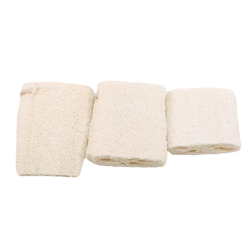 1/3pcs Organic Loofahs Loofah Spa Exfoliating Scrubber Natural Luffa Body Wash Sponge Remove Dead Skin Made Soap Dishwashing