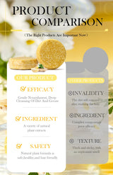 Shampoo Soap Ginger Solid Shampoo Bar Clean the Scalp Remove Oil Freshen and Wash Hair Ginger Extract