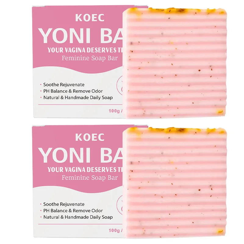 Premium Yoni Bar – Natural Feminine Care Soap for pH Balance, Odor Control & Hydration Daily Intimate Hygiene Handmade & Vegan