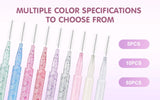 MAYOOC Mini Eyebrow Brush Brow Perm Brush Disposable Brow Lifting Brushes Bendable Micro Eyelash Brush Applicators Tools