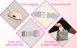 Portable Heated Massage Warming Palace Belt Intelligent Heating Waist Device for Girls Menstrual Period Auntie