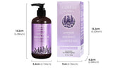 Lavender & Peppermint Infused Massage Body Oil - Warming & Moisturizing Formula for Men & Women, 10.2 Fl.Oz