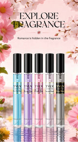 Alcohol-Free Women's Fragrance Gift Set 5Pcs Long-Lasting Fresh Scent Body Spray