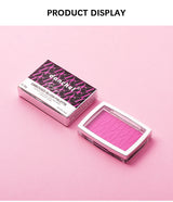 Hot Matte Embossed Blush Palette Rosy Blusher Facial Blush Powder High Pigmented Pink Coral Rouged For Cheeks Smooth Cosmetics