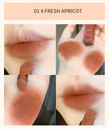 TX010 Thin Tube Matte Lipstick Waterproof Sweatproof Long-Lasting Makeup Resistant Dual Use on Lips And Cheeks